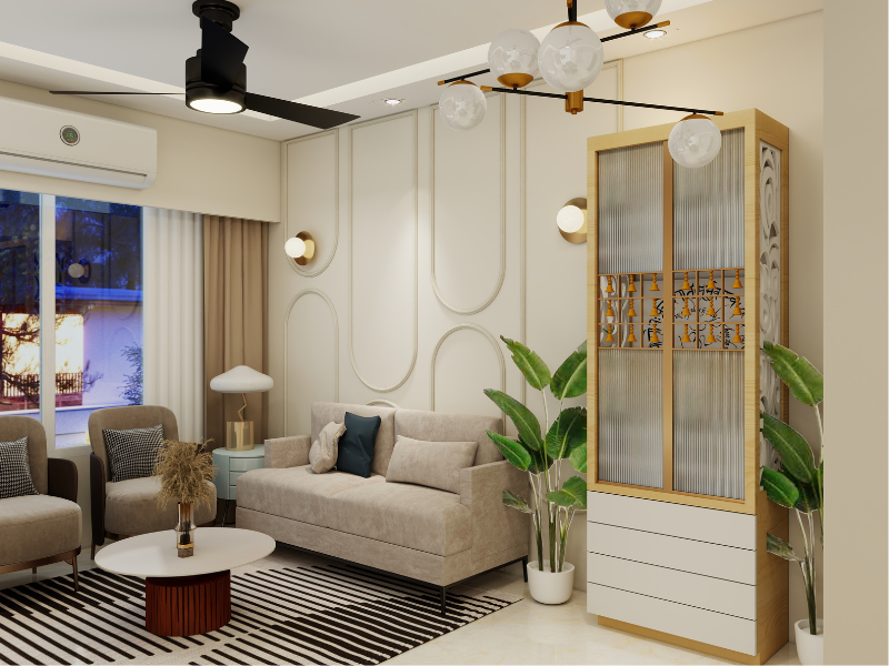 Warm Minimalist 3 BHK Home Walkthrough